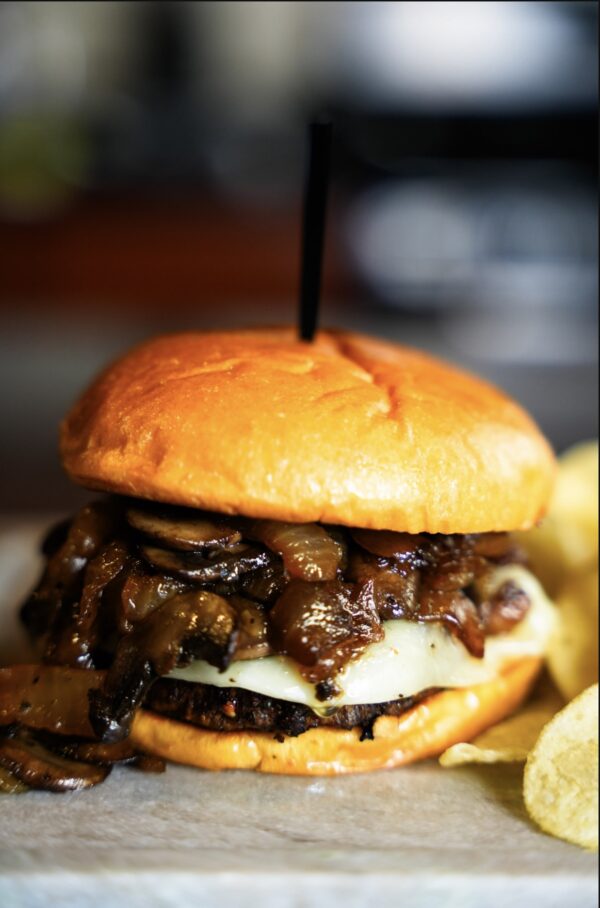 THE MAGIC SHROOM BURGER