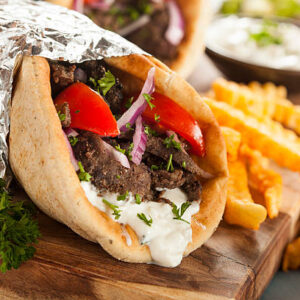 THIS IS SPARTA SMOKED GYRO